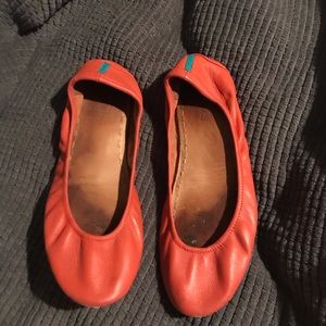 Tangerine tieks size 10